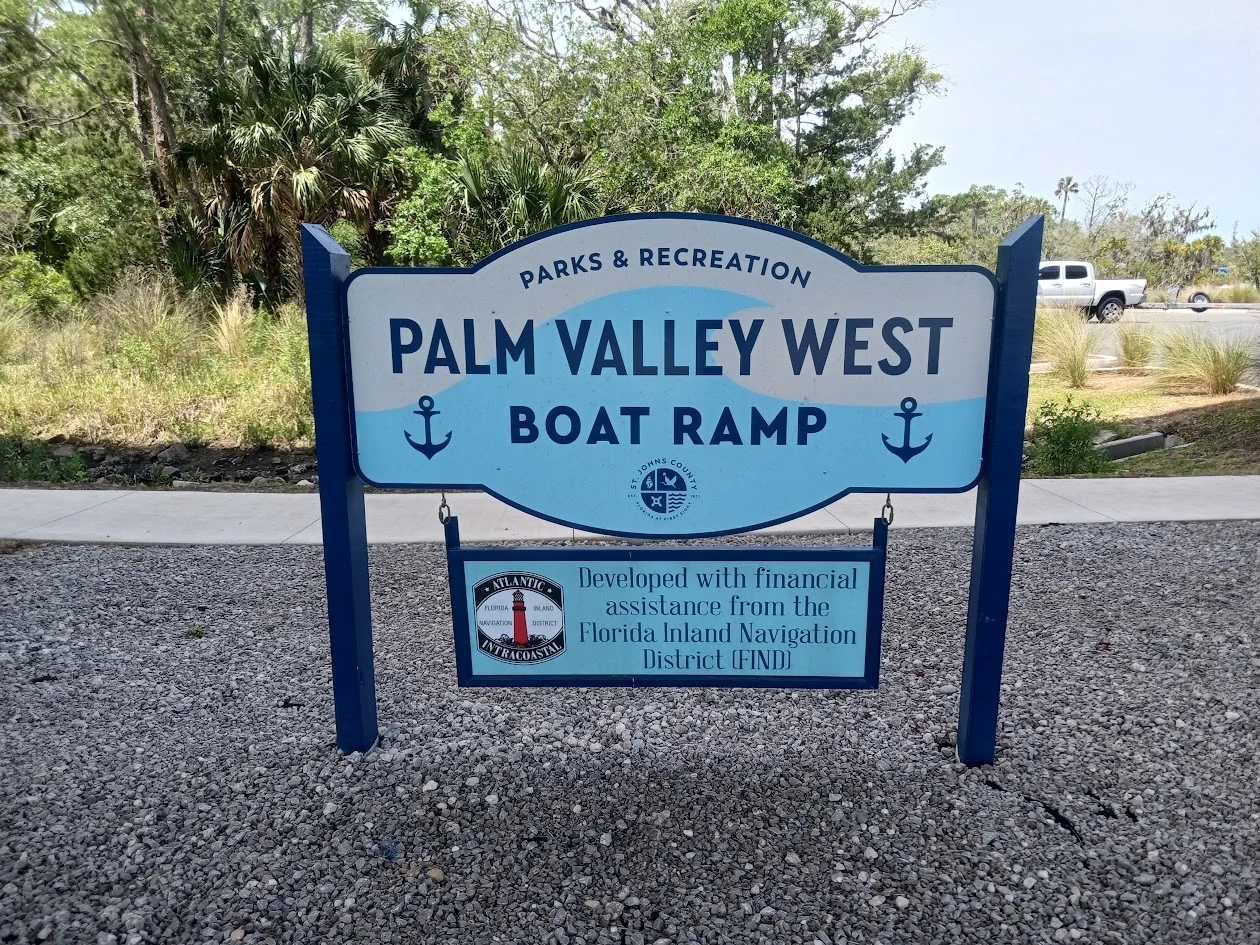 boat ramp along intracoastal waterway, ponte vedra